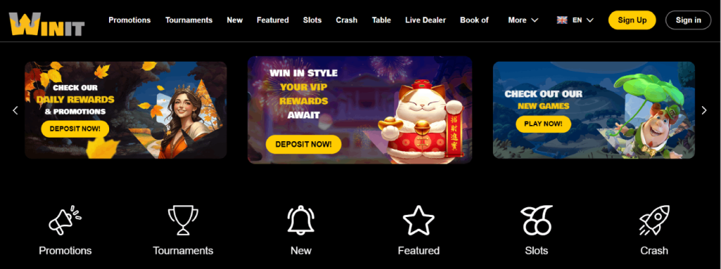 Winit Casino Main